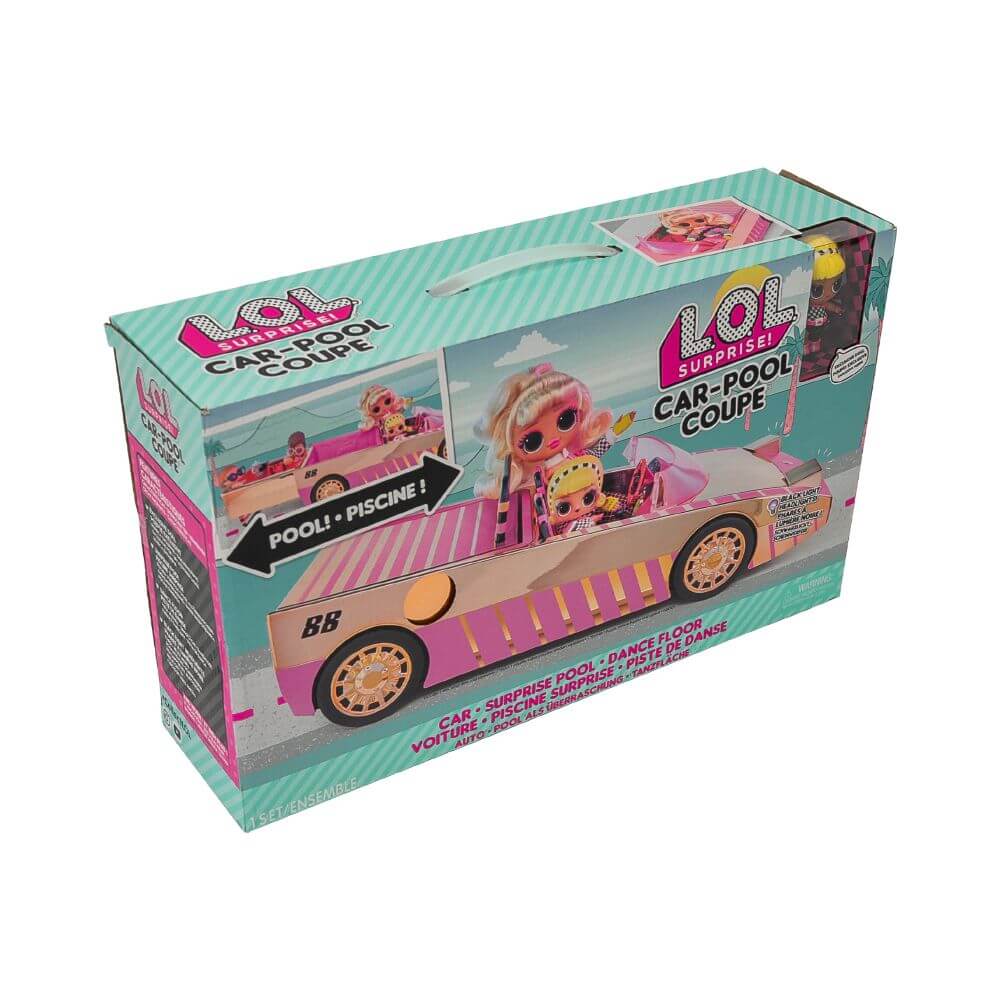 Кукла LOL Surprise Car-Pool Coupe with Exclusive Doll (Автомобиль с бассейном и кукла ЛОЛ) - 4